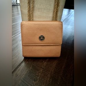 CHANEL Tan Wallet
